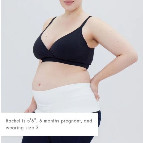 BellaBand Maternity Belly Band in White Size 2 - Picture 10 of 16